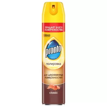 Средство д/мебели Pronto Классик аэрозольный 250мл