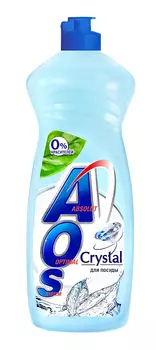 Средство д/мытья посуды AOS Crystal, 450г