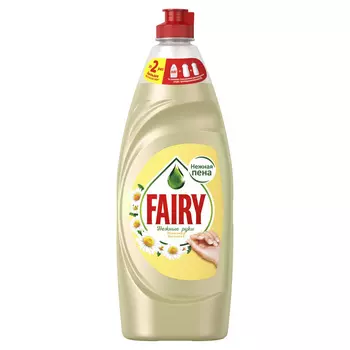 Средство д/мытья посуды Fairy Нежные руки Ромашка и витамин Е 650мл