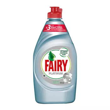 Средство д/мытья посуды Fairy Platinum Ледяная свежесть 430мл