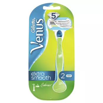 Станок д/бритья женский Gillette Venus Embrace + 2 кассеты