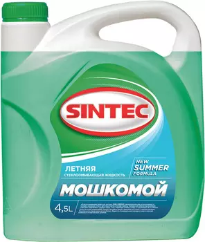 Стеклоомыватель летний Sintec 4.5л канистра