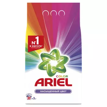 Стиральный порошок Ariel Color автомат 3кг
