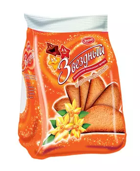 Сухари Звездный Ванильные 350г