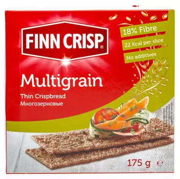 Сухарики Finn Crisp Многозерновые 175г