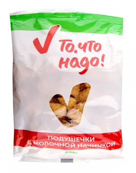 Сухой завтрак ТЧН! / ОКЕЙ DAILY подушечки с молочной начинкой 200г