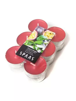 Свеча Spaas АРОМА ГИЛЬЗА 12шт ТРОПИЧЕСКИЙ ВОСТОРГ (4.5ч)