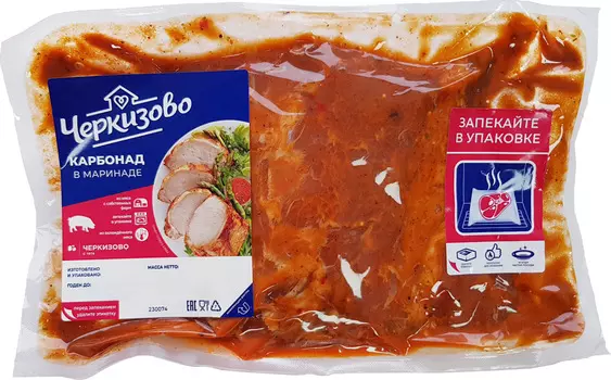 Свинина карбонад в маринаде для запекания Черкизово кг