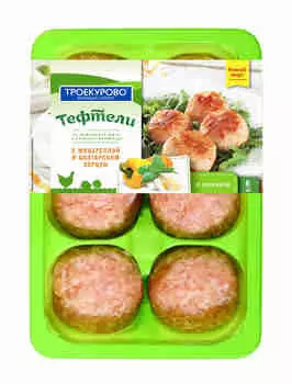 Тефтели куриные охлажденные Троекурово 450г