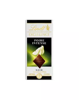 Темный шоколад груша LINDT Excellence 100г