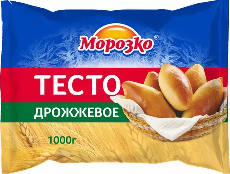 Тесто Морозко дрожжевое 1000г