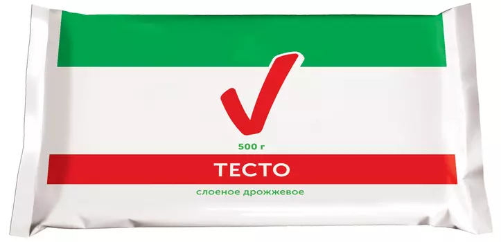 Тесто слоеное ТЧН! дрожжевое 500г