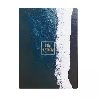 Тетрадь общая be smart 150х210мм 48л клетка мягкий переплет скрепка