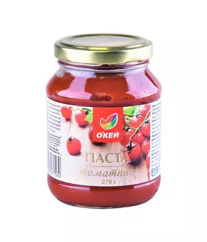 Томатная паста 270 гр ст/б ГОСТ ОКЕЙ