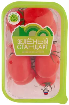 Томаты розовые сливовидные 600г упак