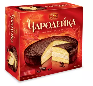 Торт Чародейка Черёмушки 650г