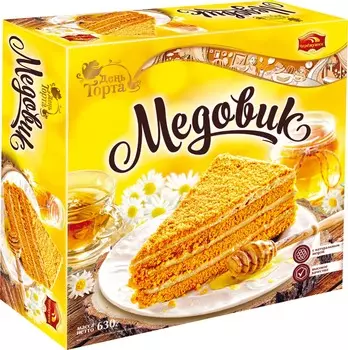 Торт Медовик 630г Черемушки