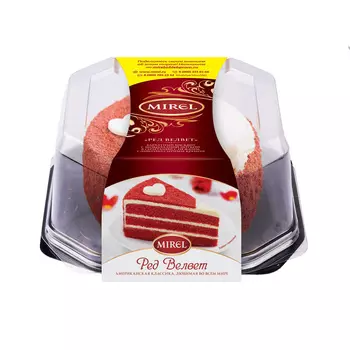 Торт Mirel Ред Велвет 550г