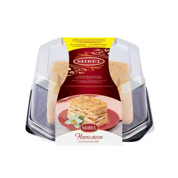 Торт Наполеон классический Mirel 550г