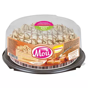 Торт Сливочная карамель Мой 700г