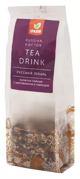 Травяной чай ОКЕЙ Русский лекарь шиповник/чабрец 100г