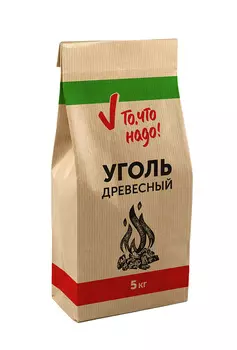 Уголь древесный ТЧН! 5кг