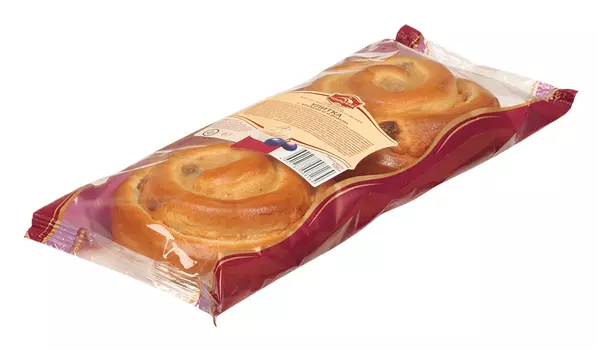 Улитка Черемушки с кремом и изюмом 100г