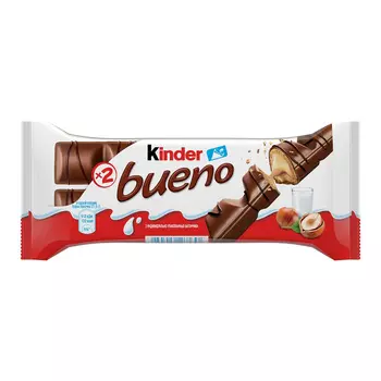 Вафли Kinder Bueno 43г