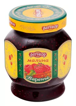 Варенье Ратибор малина 400г