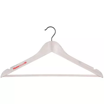 Вешалка деревянная Бриджит 44см с перекладиной лотос А класс