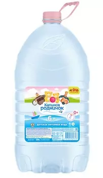 Вода Калинов Родничок д/детей 6л пэт
