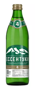 Вода минеральная Ессентуки №4 газ леч/стол 0,45л ст/б
