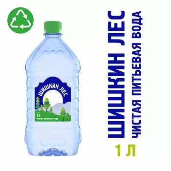 Вода питьевая Шишкин лес н/газ 1л пэт