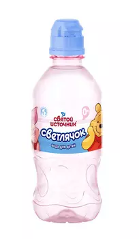 Вода Святой Источник Светлячок питьевая д/детей н/газ с рождения 0,33 л