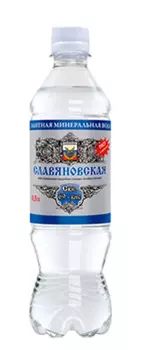 Вода Славяновская мин.газ.леч-стол.0.5л ПЭТ