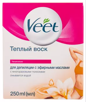 Воск горячий д/депиляции Veet 250г