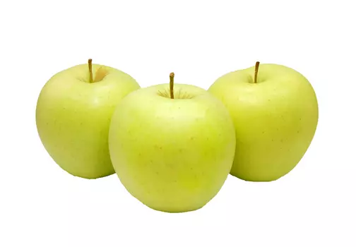 Яблоки Гольден фас подложка кг