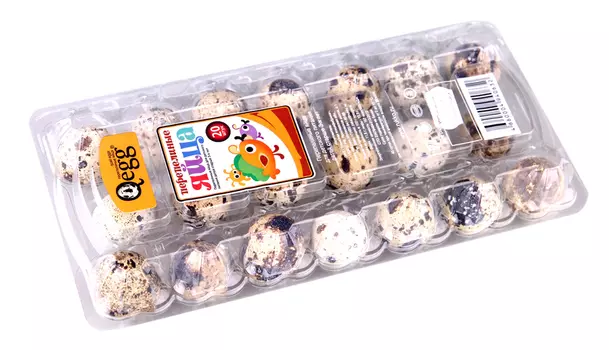 Яйцо перепелиное Детское питание ЭКО-Птицефабрика 20шт