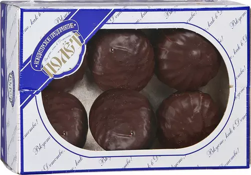 Зефир в темной глазури КП Полет 500г