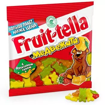 Жев.мармелад Fruittella Медвежата 150г