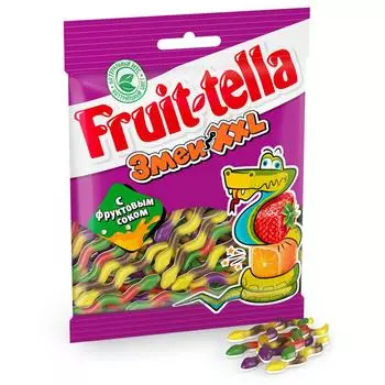 Жев.мармелад Fruittella Змеи XXL 70г