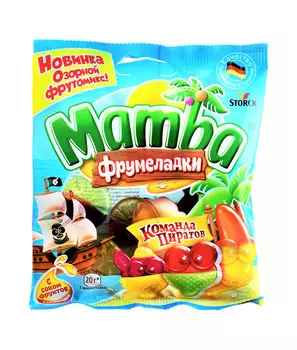 Жев мармелад Mamba Команда пиратов 70г