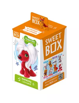 Жев.мармелад SweetBox Щенята с игрушкой 10г Конфитрейд