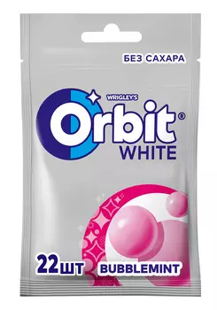 Жев.резинка Orbit Bubblemint пакет 30г