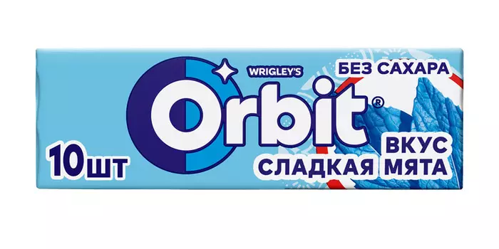 Жев.резинка Orbit Сладкая мята 13,6г