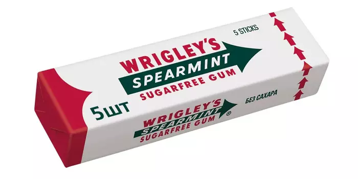 Жев.резинка Wrigley`s Spearmint 13г