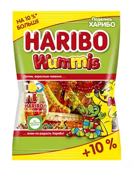 Жевательный мармелад HARIBO Червячки Вуммис 140г