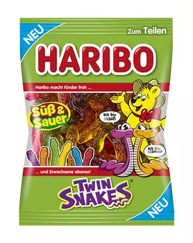 Жевательный мармелад HARIBO Супер змейки, 175г