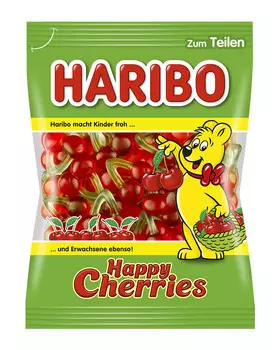 Жевательный мармелад HARIBO Веселые Вишенки, 200г