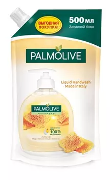 Мыло жидкое Palmolive Мед и Увлажняющее молочко сменный блок 500мл